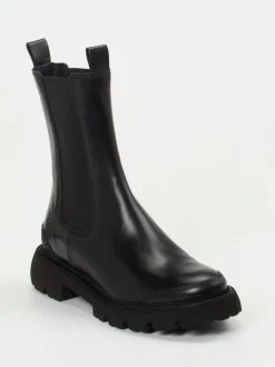 Kennel & Schmenger – Chelsea Boots aus Kalbleder Schwarz