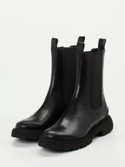 Kennel & Schmenger – Chelsea Boots aus Kalbleder Schwarz