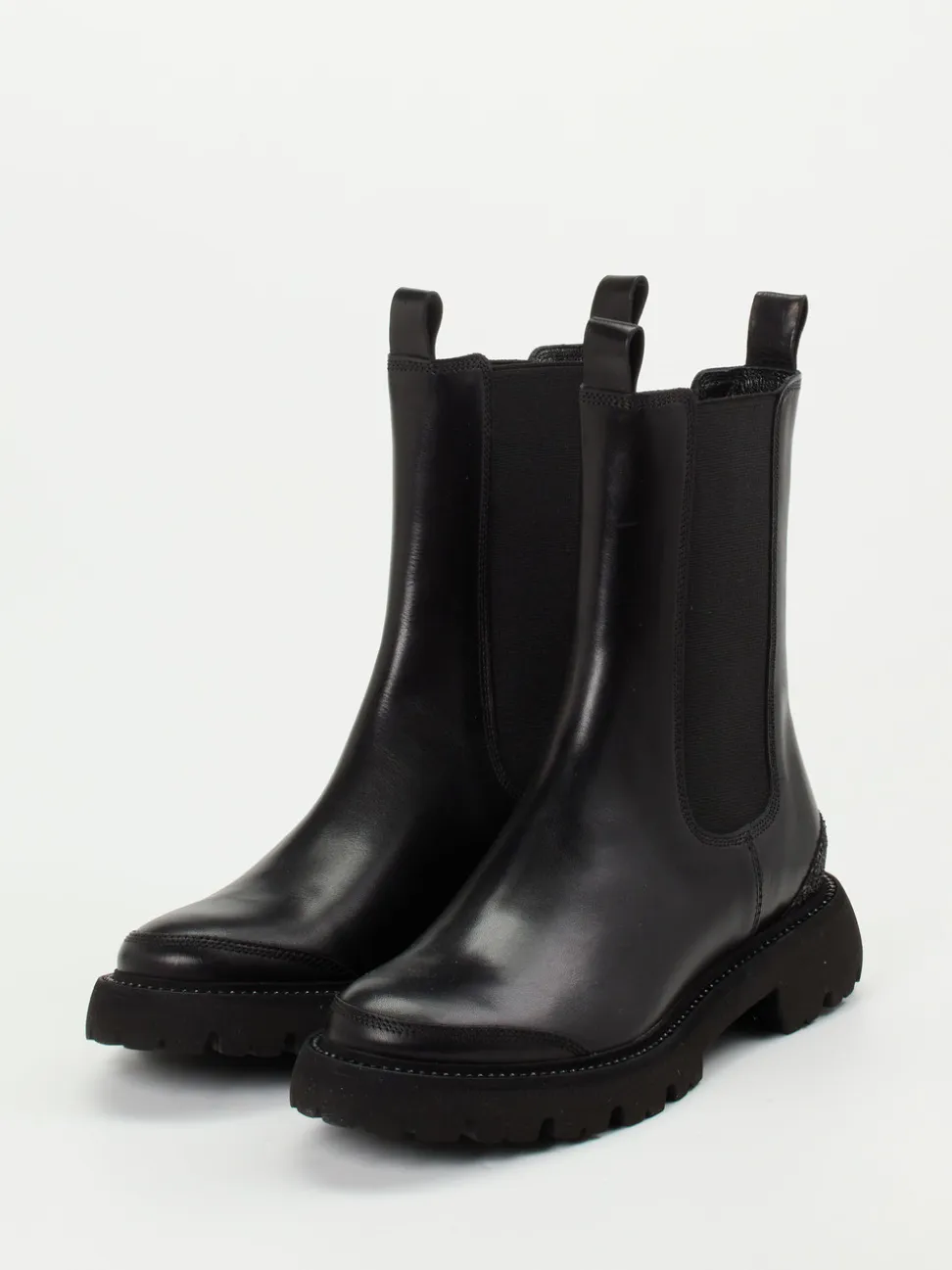 Kennel & Schmenger – Chelsea Boots aus Kalbleder Schwarz