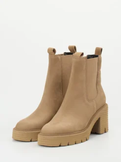 Kennel & Schmenger – Chelsea Boots aus Nubukleder Sandbeige