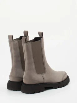 Kennel & Schmenger – Chelsea Boots aus Nubukleder taupe