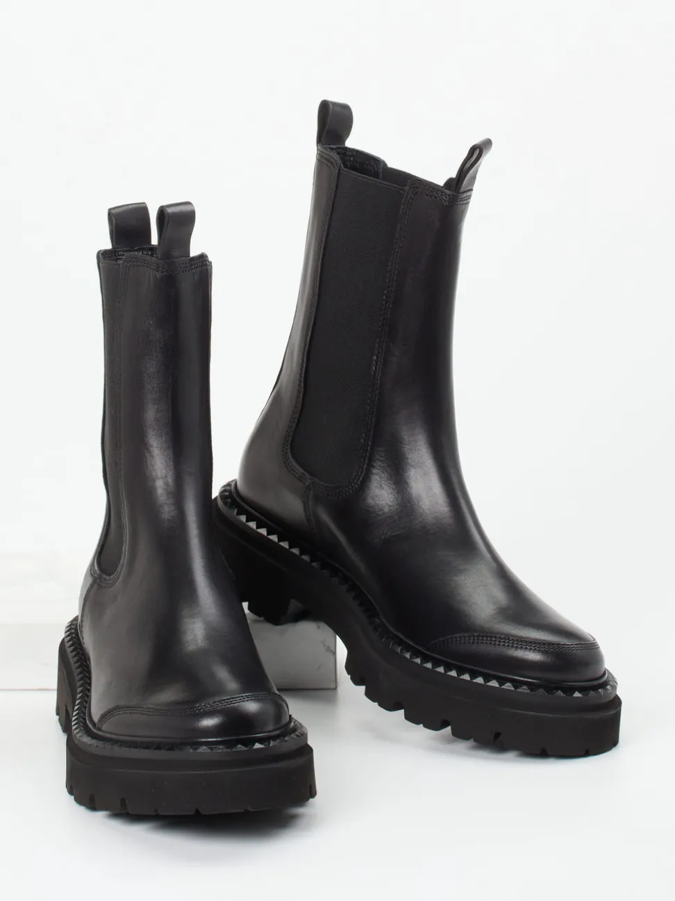 Kennel & Schmenger – Chelsea Boots aus Kalbleder Schwarz
