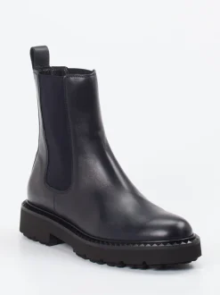 Kennel & Schmenger – Chelsea Boots aus Kalbleder tiefblau