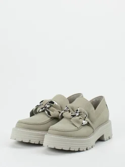 Kennel & Schmenger – Chunky Loafer aus Nubukleder grün