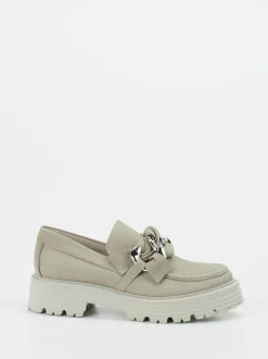 Kennel & Schmenger – Chunky Loafer aus Nubukleder grün