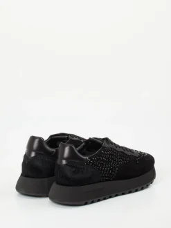Kennel & Schmenger – Fashion-Sneaker aus Veloursleder schwarz