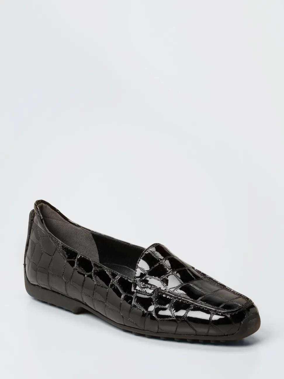 Kennel & Schmenger – Loafer aus Lackleder in Kroko-Optik
