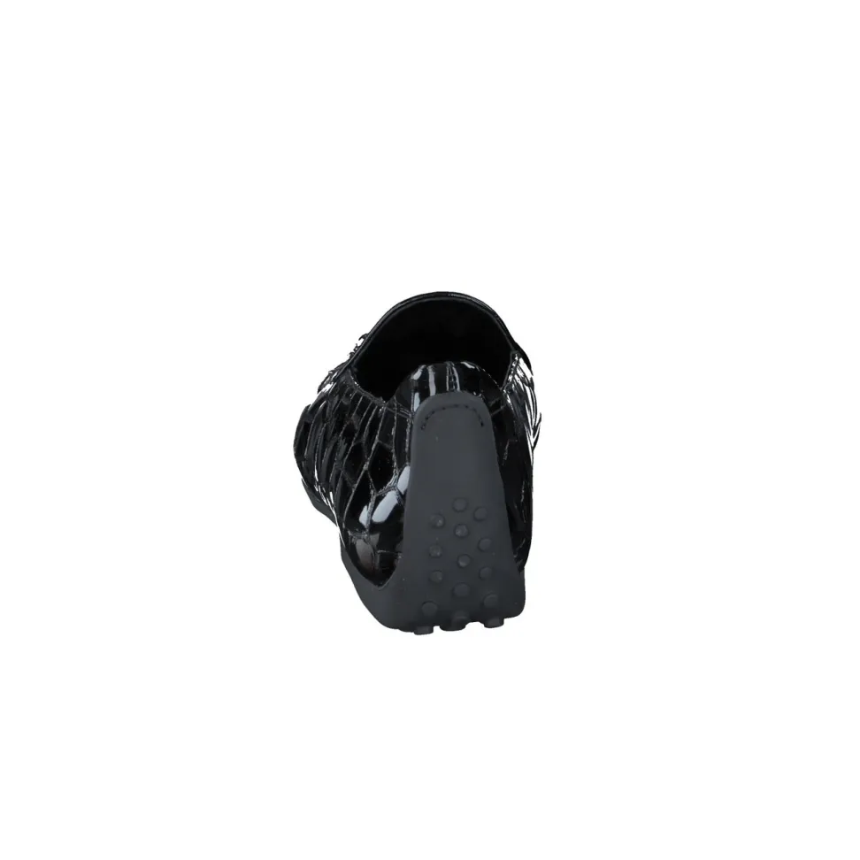 Kennel & Schmenger – Loafer aus Lackleder in Kroko-Optik