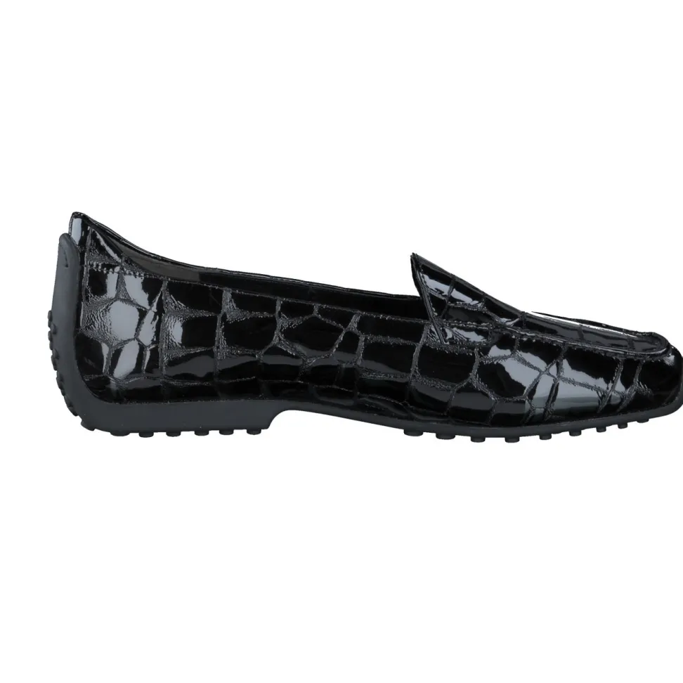Kennel & Schmenger – Loafer aus Lackleder in Kroko-Optik