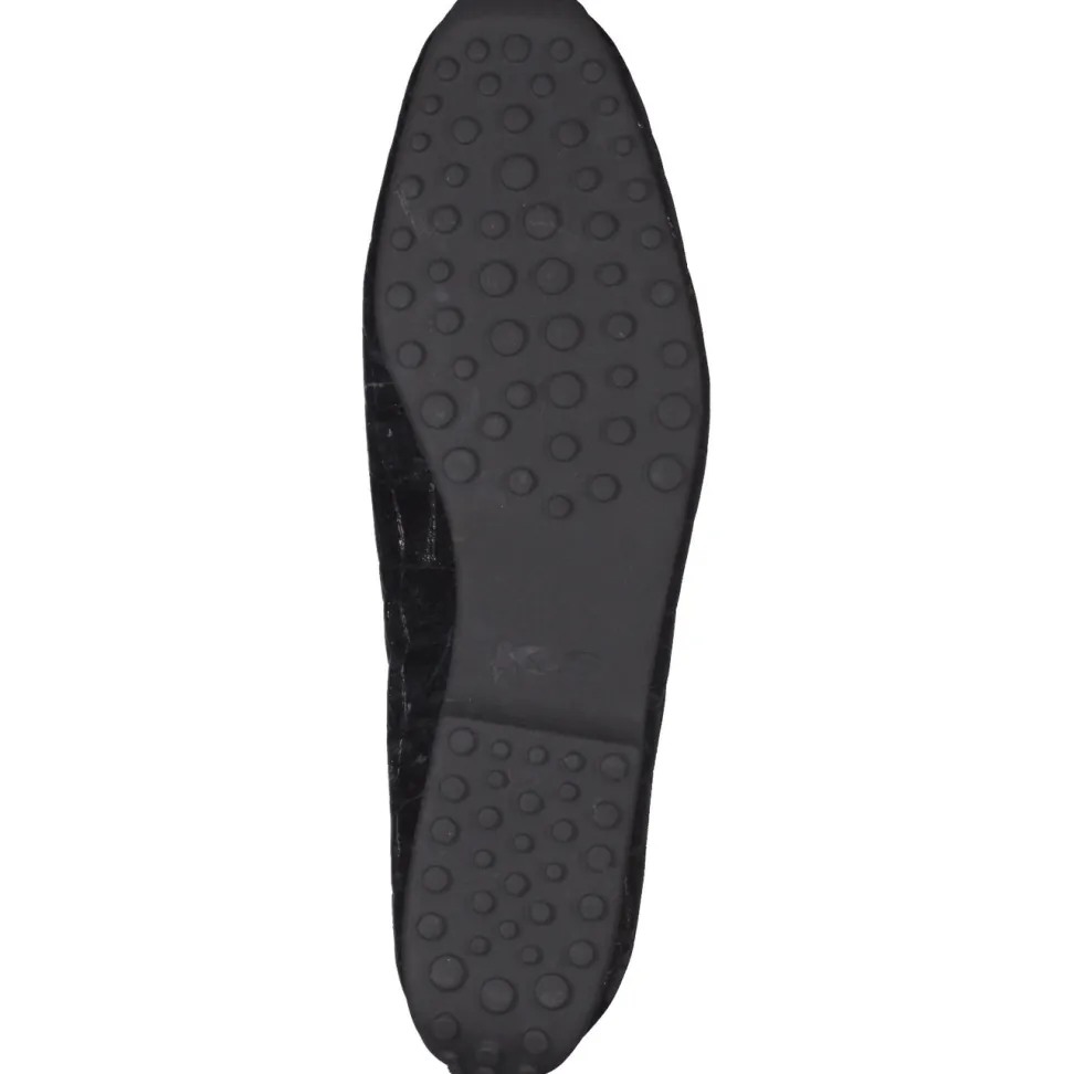 Kennel & Schmenger – Loafer aus Lackleder in Kroko-Optik