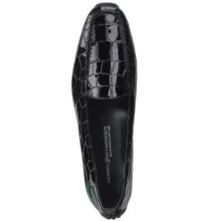 Kennel & Schmenger – Loafer aus Lackleder in Kroko-Optik