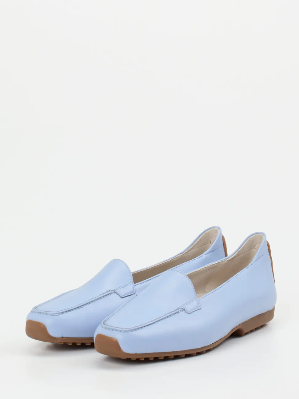 Kennel & Schmenger – Loafer aus Kalbleder hellblau