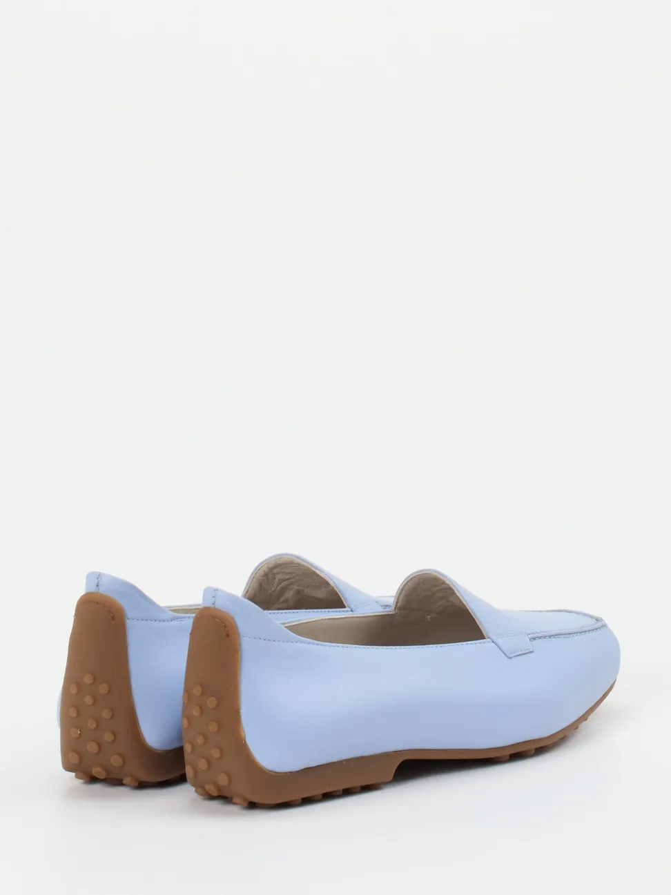 Kennel & Schmenger – Loafer aus Kalbleder hellblau