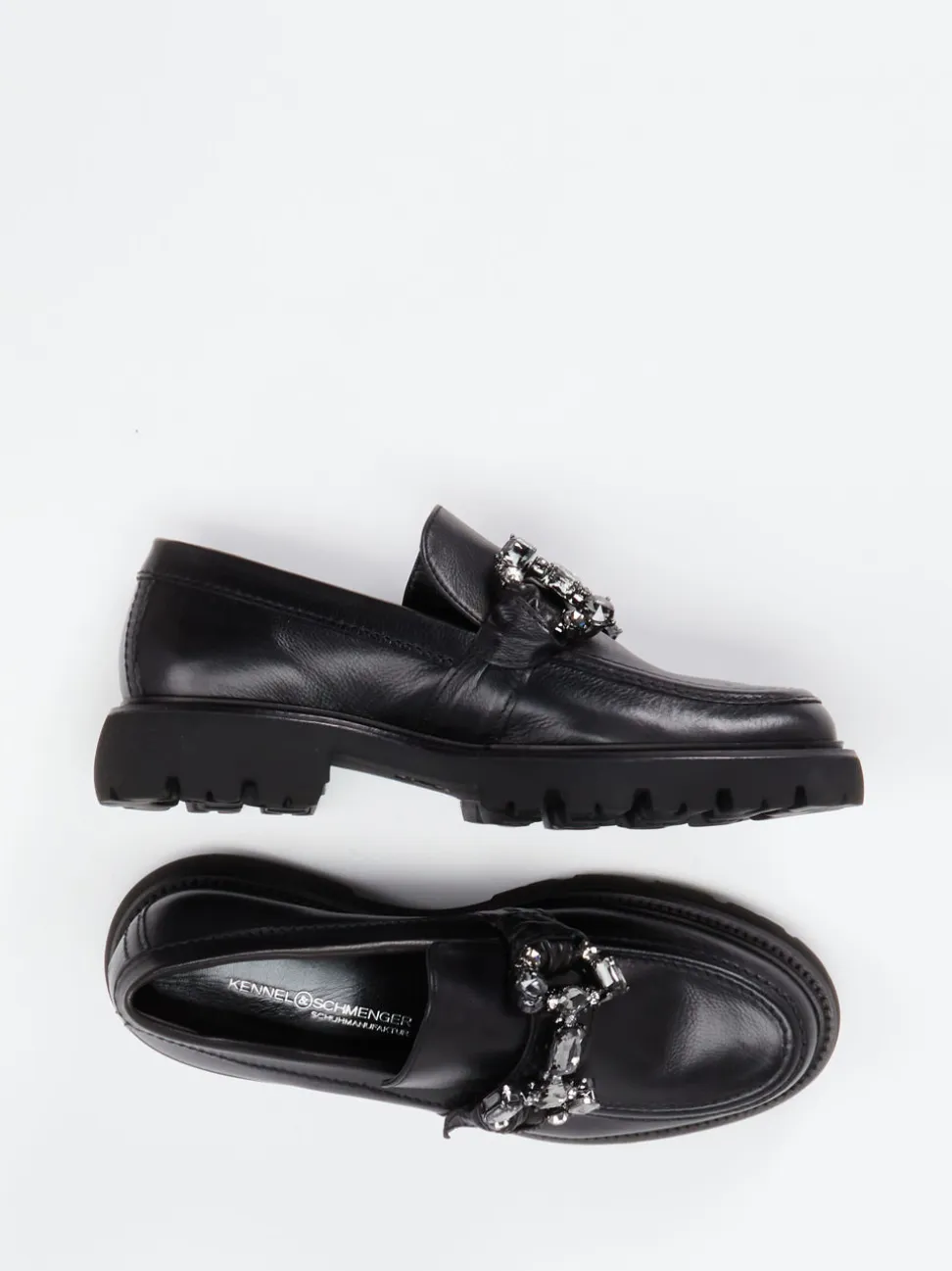 Kennel & Schmenger – Loafer aus Kalbleder schwarz