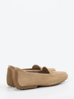 Kennel & Schmenger – Loafer aus Veloursleder beige