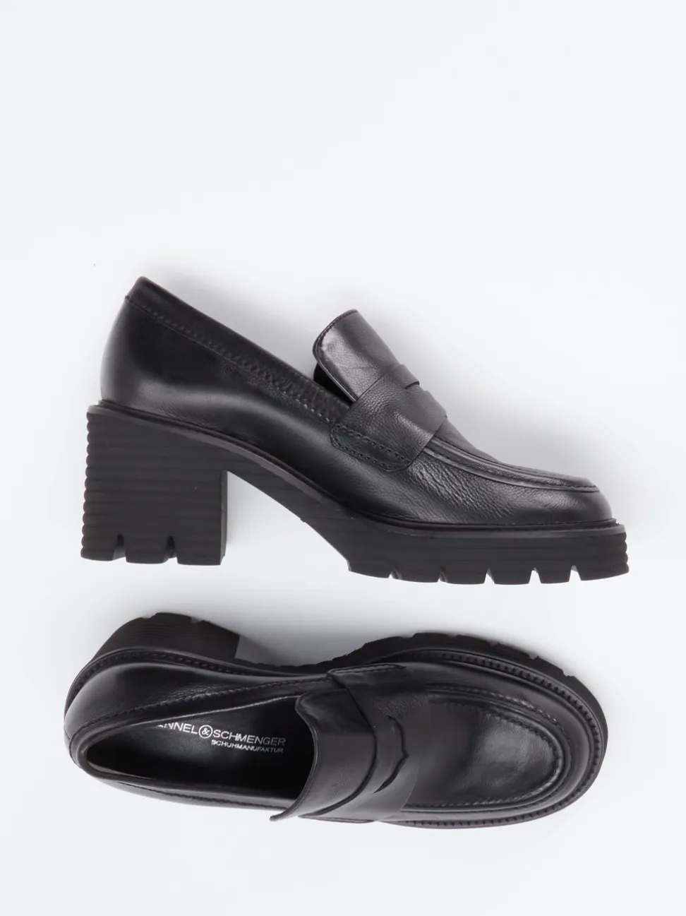 Kennel & Schmenger – Loafer aus Kalbleder Schwarz