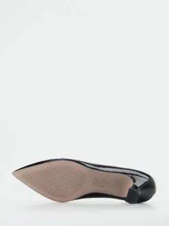 Kennel & Schmenger – Loafer-Pumps aus Lackleder Schwarz