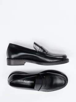 Kennel & Schmenger – Loafer aus Kalbleder schwarz