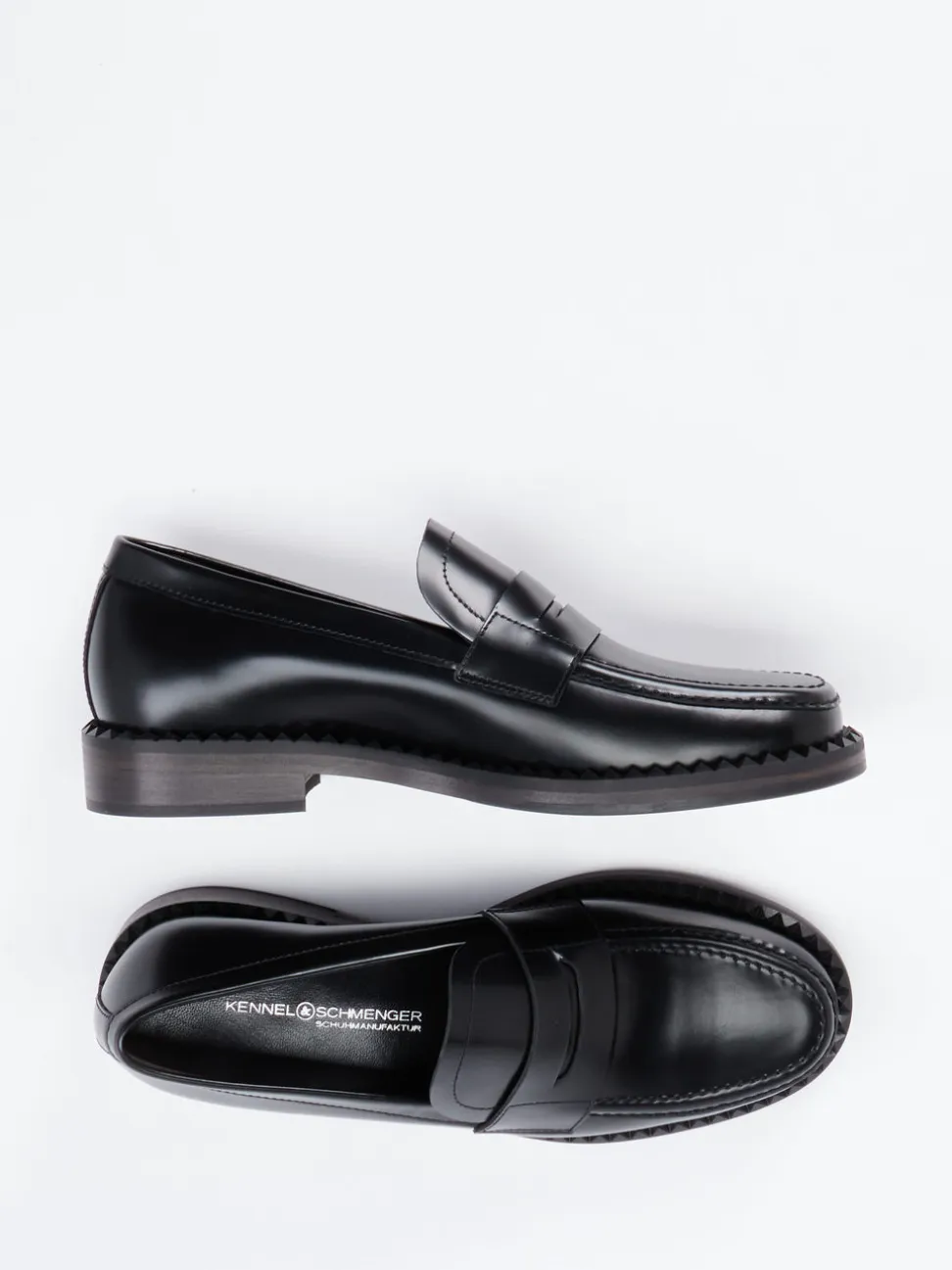 Kennel & Schmenger – Loafer aus Kalbleder schwarz