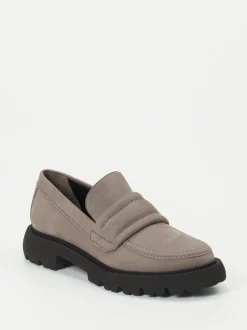 Kennel & Schmenger – Loafer aus Nubukleder in Taupe