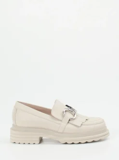 Kennel & Schmenger – Loafer aus Kalbleder cremeweiß