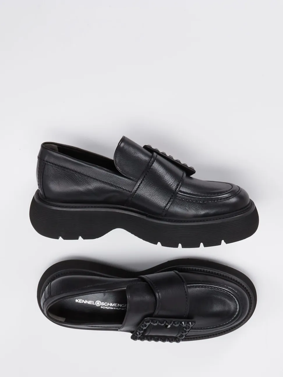 Kennel & Schmenger – Loafer aus Kalbleder schwarz