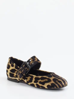 Kennel & Schmenger – Mary Jane aus Textil in Leoprint