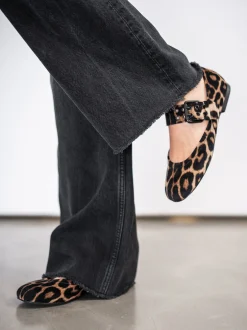 Kennel & Schmenger – Mary Jane aus Textil in Leoprint