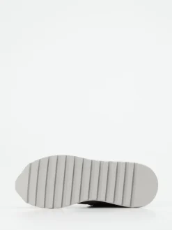 Kennel & Schmenger – Plateau-Sneaker aus Veloursleder grau