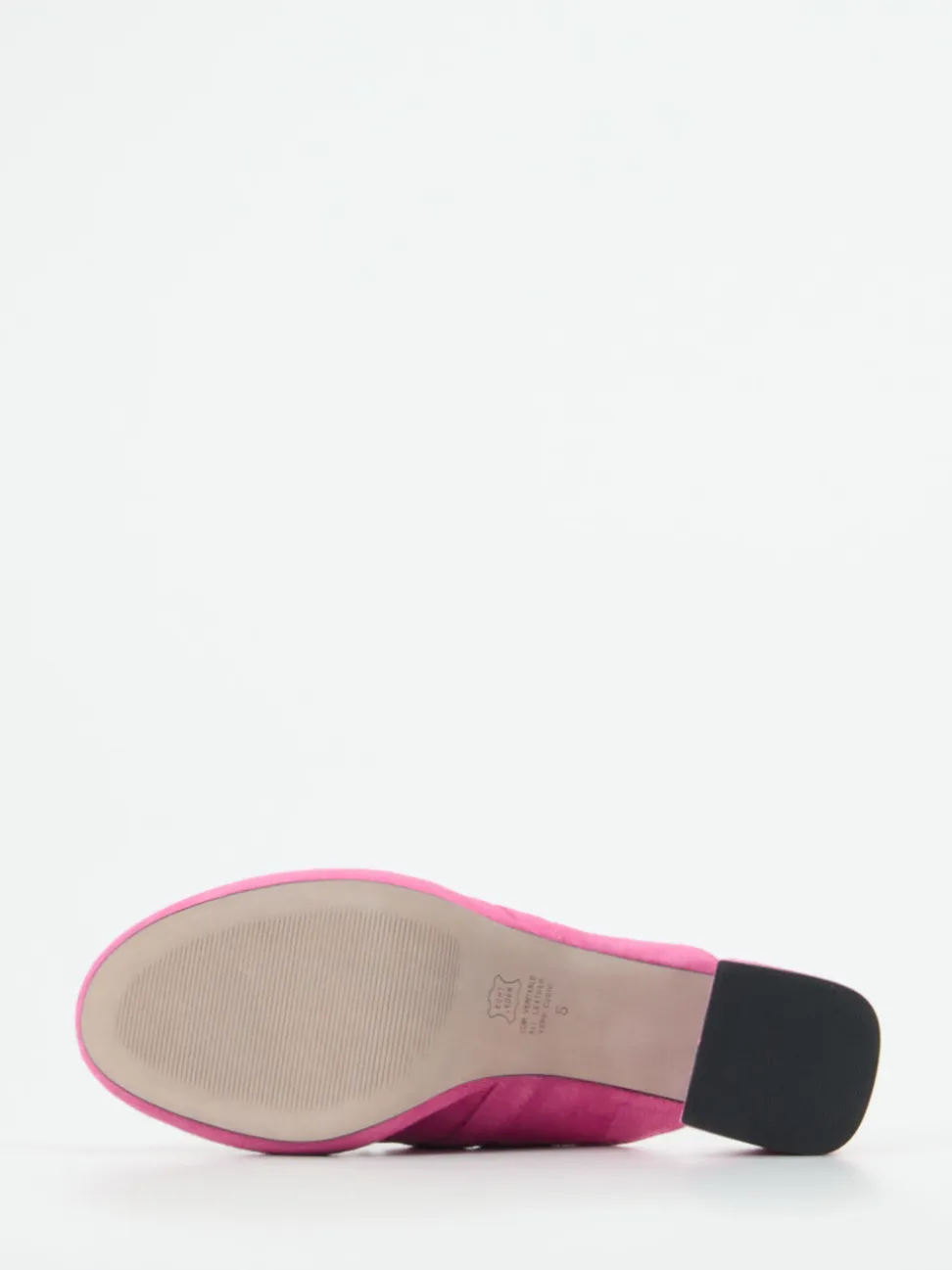 Kennel & Schmenger – Plateau-Mules aus Veloursleder pink