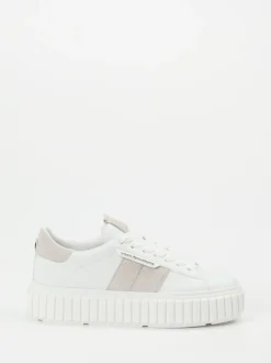 Kennel & Schmenger – Plateau-Sneaker aus Kalbleder weiß
