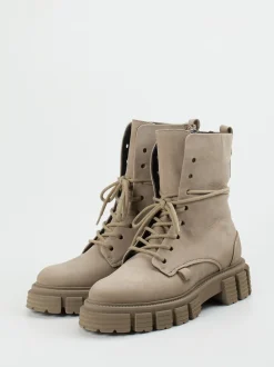 Kennel & Schmenger – Schnürboots aus Nubukleder Steingrau