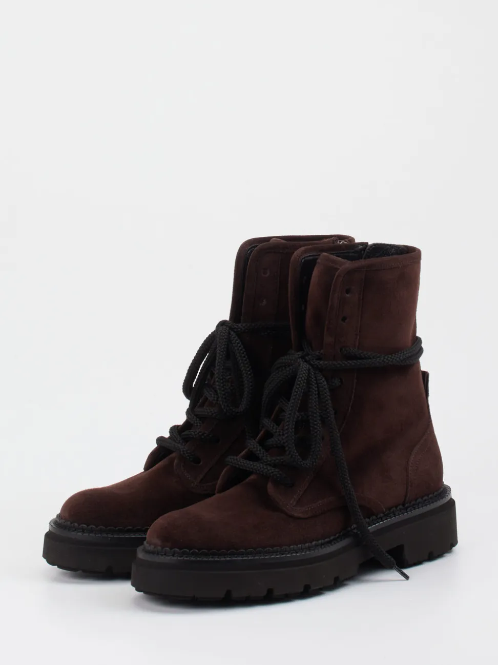 Kennel & Schmenger – Schnürboots aus Lammleder dunkelbraun