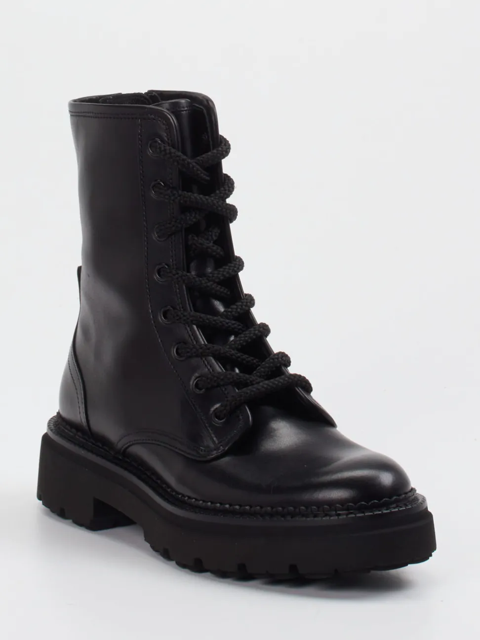 Kennel & Schmenger – Schnürboots aus Lammleder Schwarz