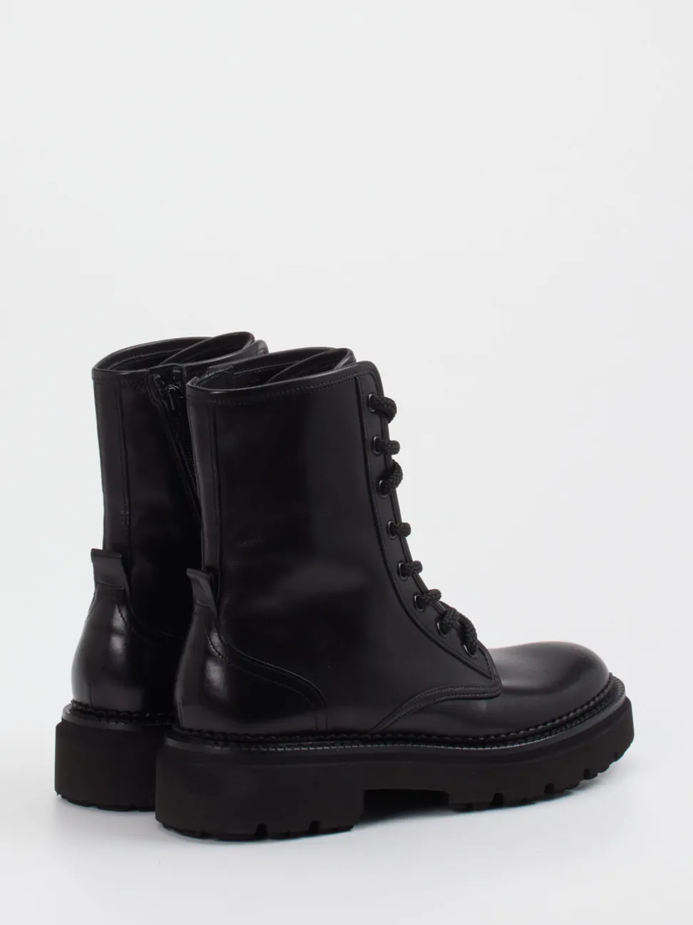 Kennel & Schmenger – Schnürboots aus Lammleder Schwarz