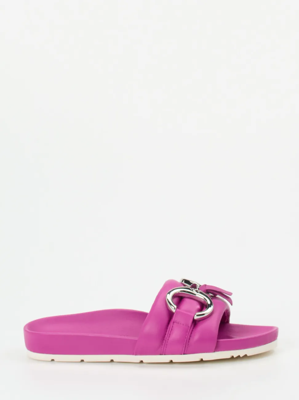 Kennel & Schmenger – Slides aus Lammleder Pinkfuchsia