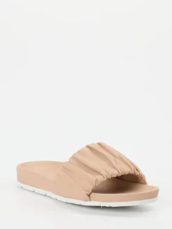 Kennel & Schmenger – Slides aus Lammleder beige