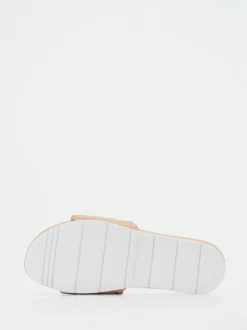 Kennel & Schmenger – Slides aus Lammleder beige
