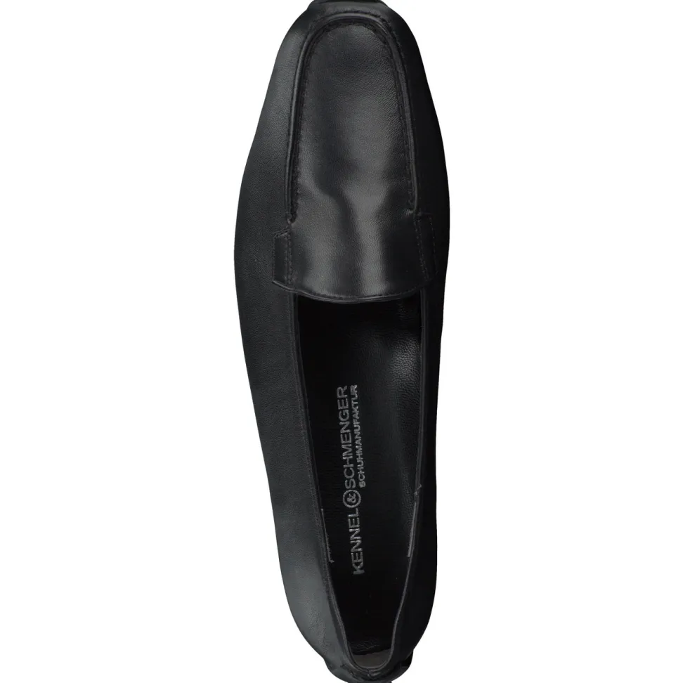 Kennel & Schmenger – Slipper aus Kalbleder schwarz