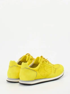 Kennel & Schmenger – Sneaker aus Veloursleder Zitronengelb