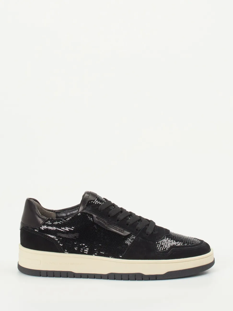 Kennel & Schmenger – Sneaker aus Veloursleder Schwarz