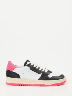 Kennel & Schmenger – Sneaker aus Kalbleder mit Pink-Sohle