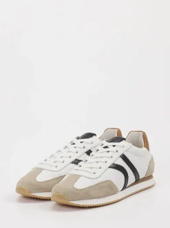 Kennel & Schmenger – Sneaker aus Veloursleder Weiß