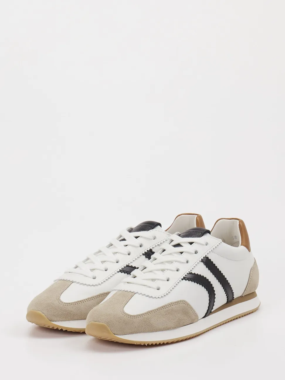 Kennel & Schmenger – Sneaker aus Veloursleder Weiß