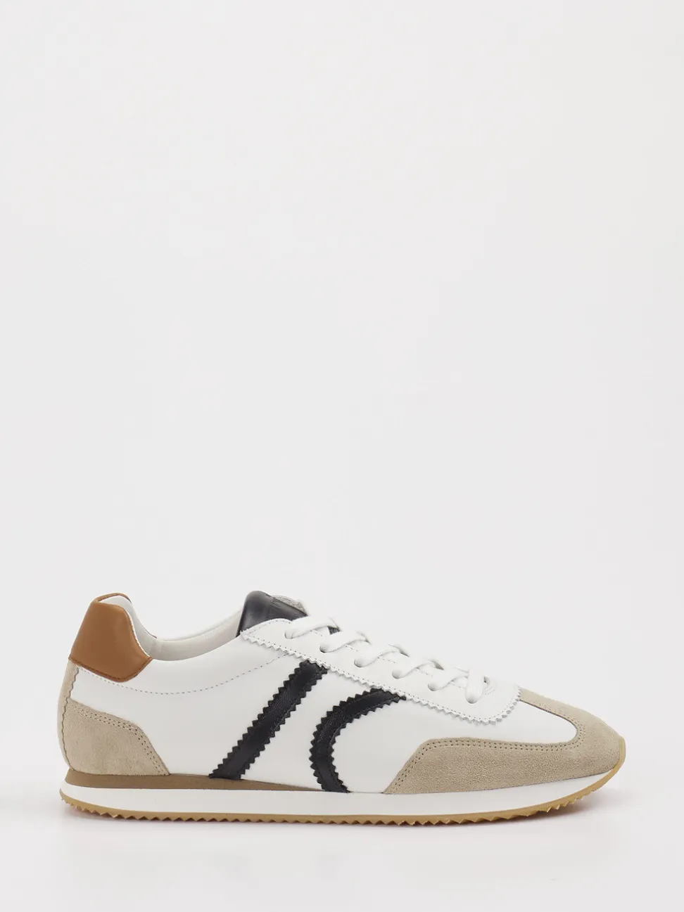 Kennel & Schmenger – Sneaker aus Veloursleder Weiß