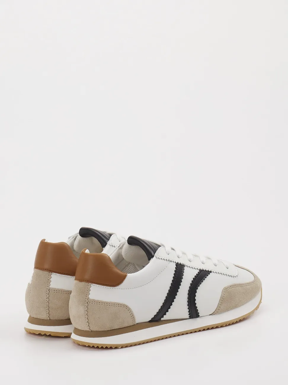 Kennel & Schmenger – Sneaker aus Veloursleder Weiß