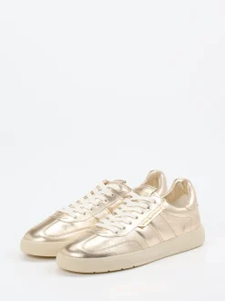 Kennel & Schmenger – Sneaker aus Metallic-Kalbleder Gold