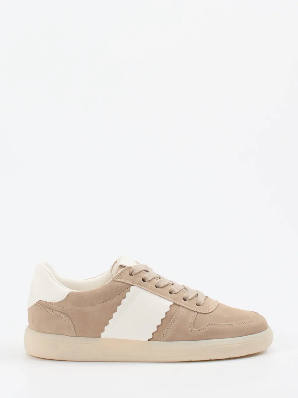 Kennel & Schmenger – Sneaker aus Veloursleder Beige
