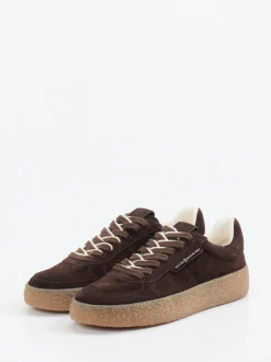 Kennel & Schmenger – Sneaker aus Veloursleder Dunkelbraun