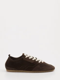 Kennel & Schmenger – Sneaker aus Veloursleder Dunkelbraun